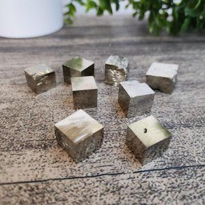 Natural Pyrite Cube from La Rioja Spain crystal specimen